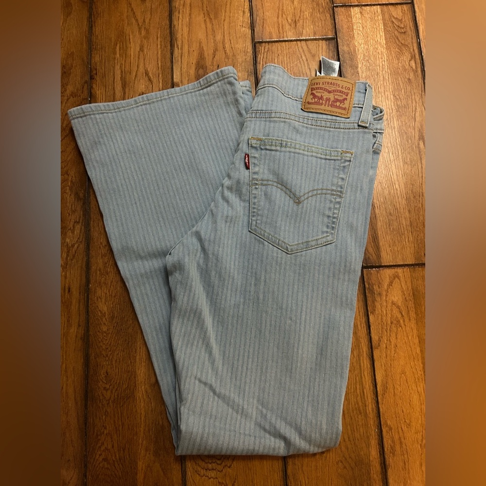 Levi's Light Blue Denim with Contrast Stitching